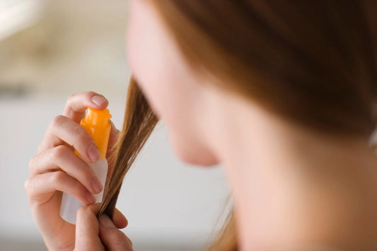 Protector de calor orgánico y natural.