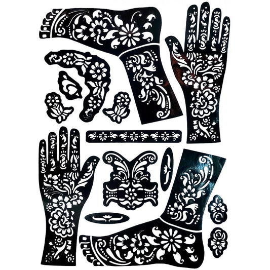 Plantillas para Tatuajes de Henna